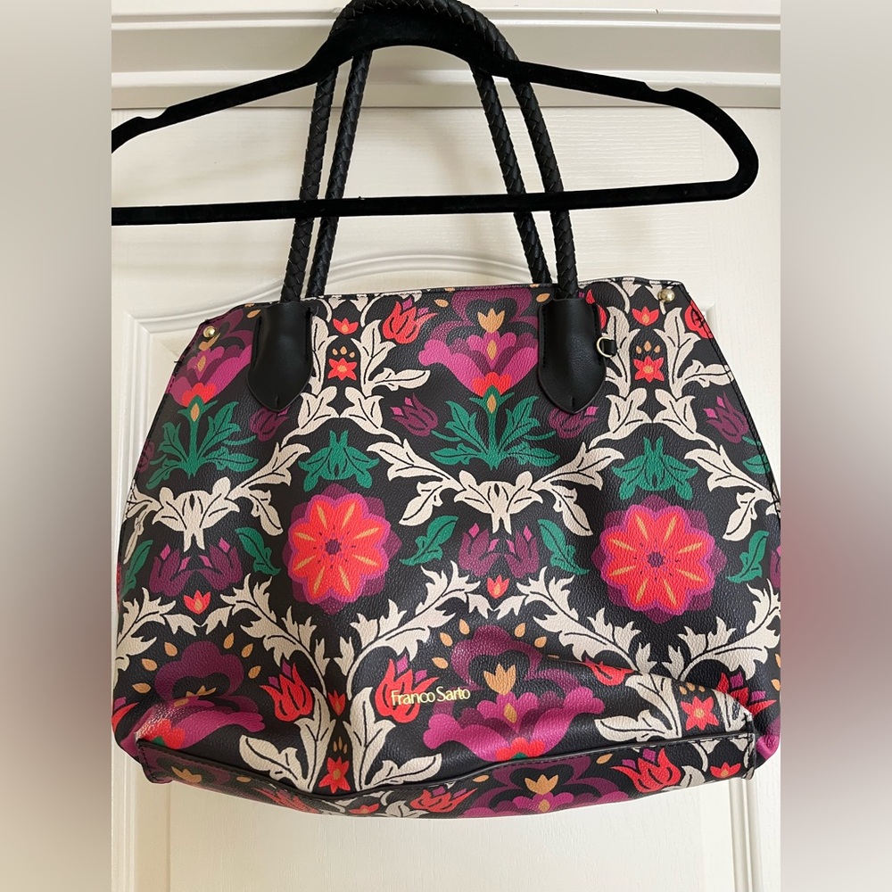 Franco Sarto Floral Tote  Bag